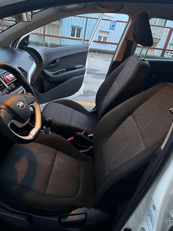 Usata Kia Picanto 65 CV (47 kW) 2014 Bianco Utilitaria
