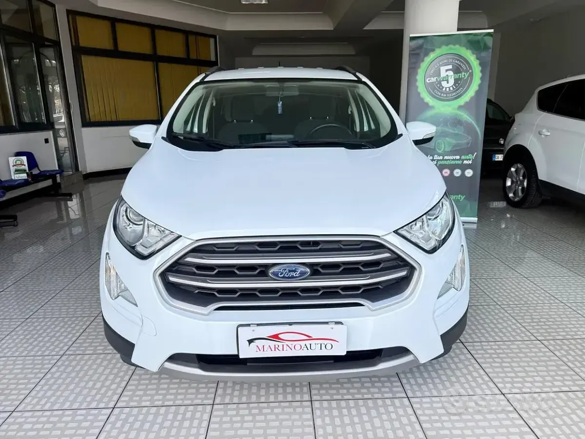 Usata Ford Ecosport ST-Line 99 CV (72 kW) 2018 Bianco SUV