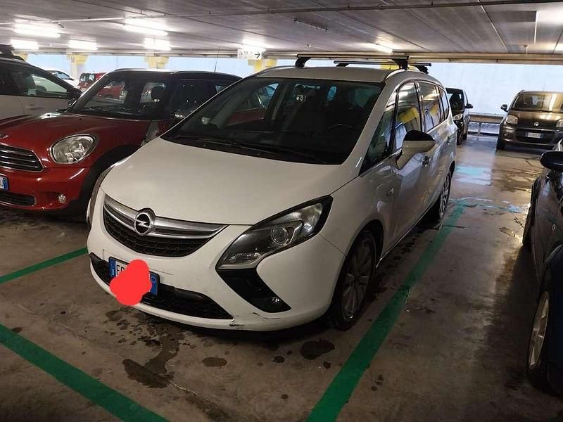 Usata Opel Zafira Tourer Cosmo 150 CV (110 kW) 2017 Bianco Monovolume