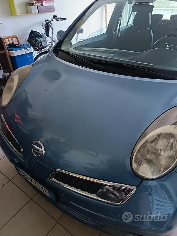 Usata Nissan Micra 80 CV (58 kW) 2009 Blu Utilitaria