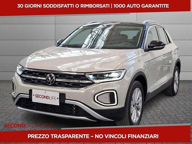 Grigio Usata 2022 VW T-Roc Style SUV | 23.500 € (Buon prezzo) - Immagine 1/4