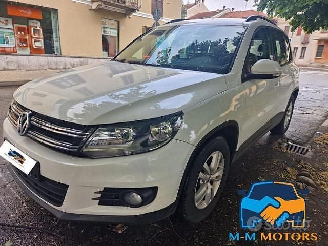 Usata VW Tiguan Trendline 110 CV (80 kW) 2014 Bianco SUV