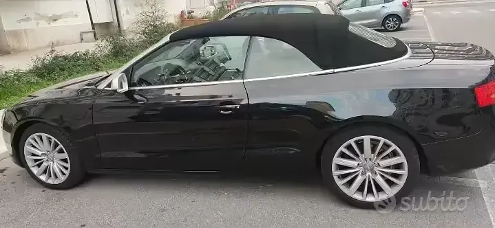Usata Audi A5 Cabriolet 177 CV (130 kW) 2015 Nero Cabrio