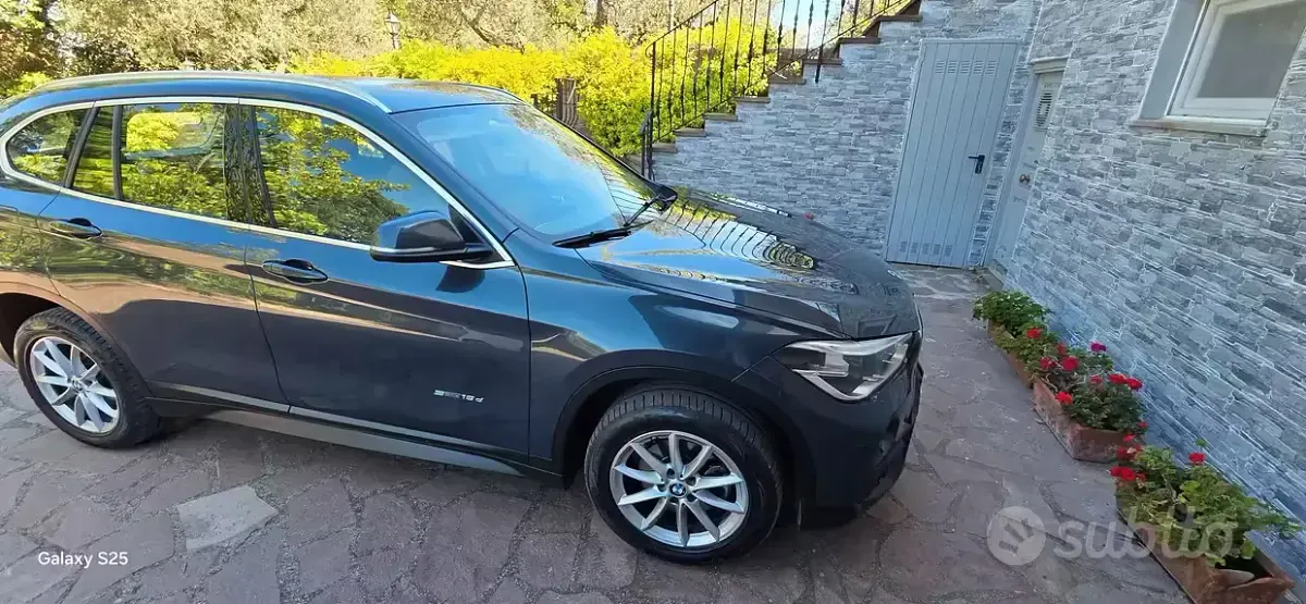 Usata BMW X1 150 CV (110 kW) 2016 Blu SUV