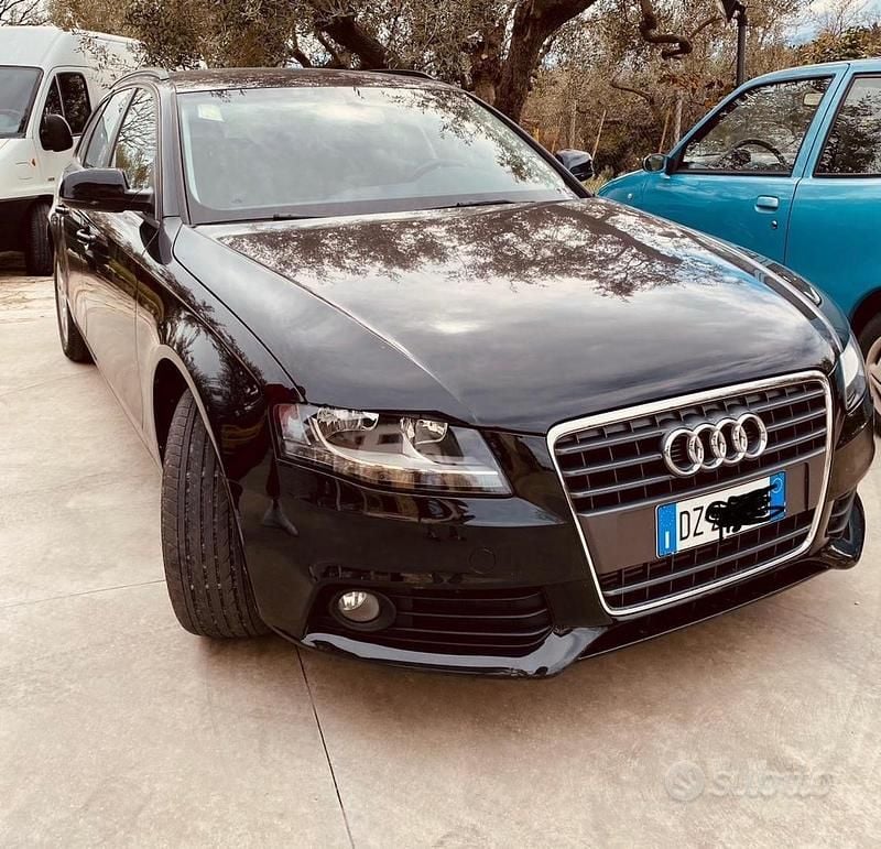 Usata Audi A4 Advanced Plus 120 CV (88 kW) 2009 Nero Station wagon