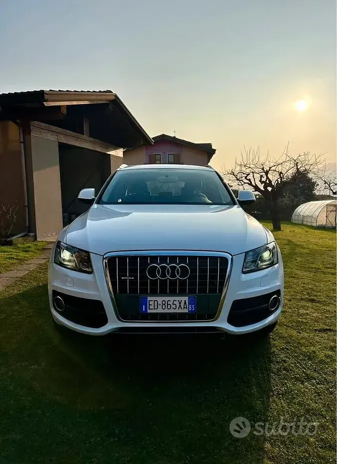 Usata Audi Q5 S-Line 170 CV (125 kW) 2010 Bianco SUV