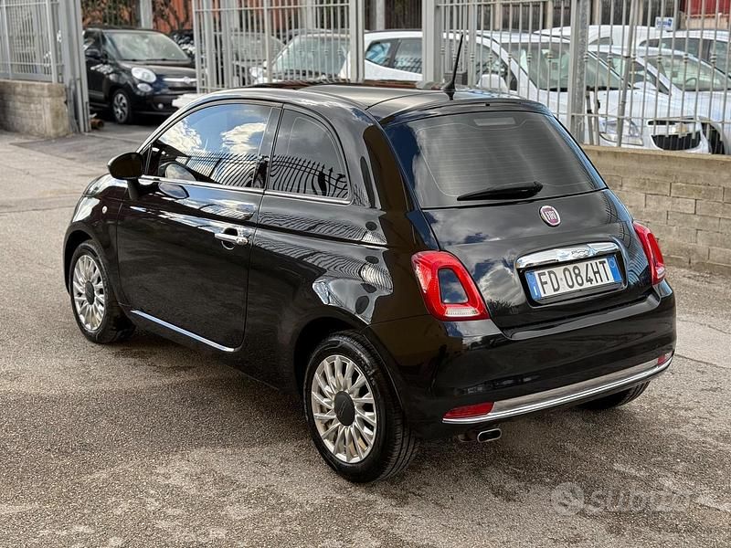 Usata Fiat 500 Lounge 69 CV (50 kW) 2016 Nero Berlina
