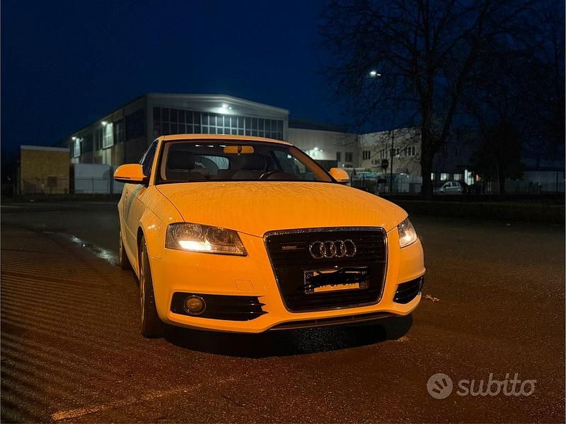 Usata Audi A3 Ambition 140 CV (102 kW) 2011 Bianco Utilitaria