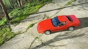 Usata Chevrolet Corvette 248 CV (182 kW) 1988 Rosso Cabrio