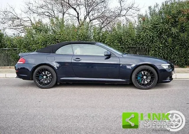 Usata BMW 635 Cabriolet M Performance 286 CV (210 kW) 2010 Blu Cabrio