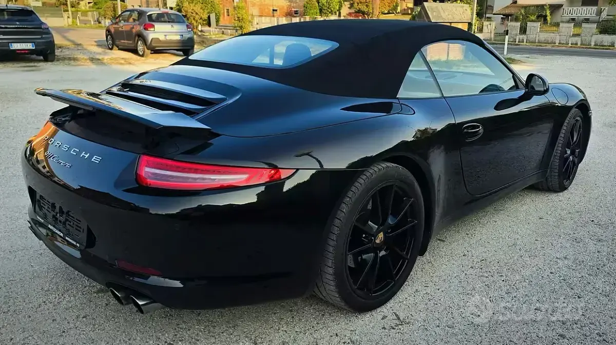 Usata Porsche 911 Carrera Cabriolet 350 CV (257 kW) 2013 Nero Cabrio