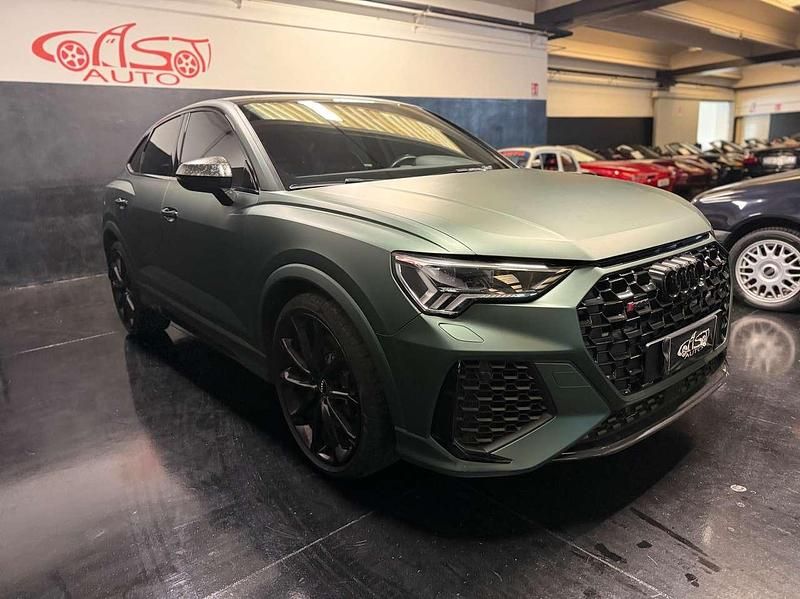 Usata Audi RS Q3 Sportback Ambiente 400 CV (294 kW) 2020 Matt green metallic SUV