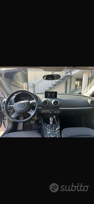 Usata Audi A3 Ambition 125 CV (91 kW) 2016 Grigio Berlina