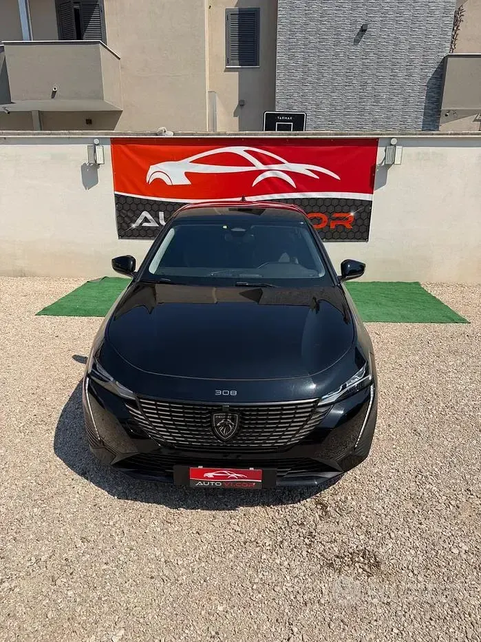 Usata Peugeot 308 Allure 131 CV (96 kW) 2023 Nero Berlina