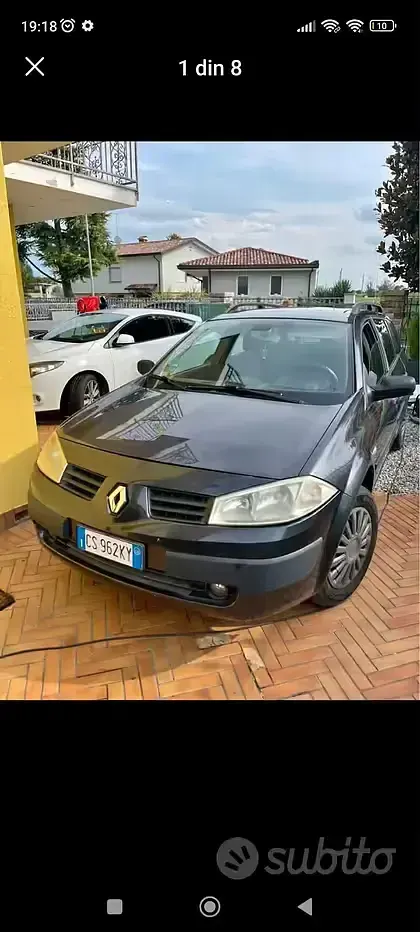 Usata Renault Mégane II 100 CV (73 kW) 2004 Giallo Berlina