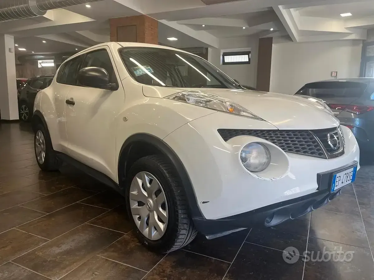 Usata Nissan Juke Visia 110 CV (80 kW) 2012 Bianco SUV