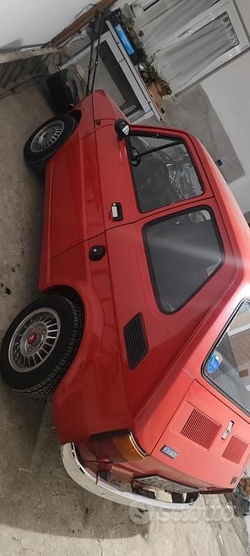 Usata Fiat 126 1982 Rosso Utilitaria