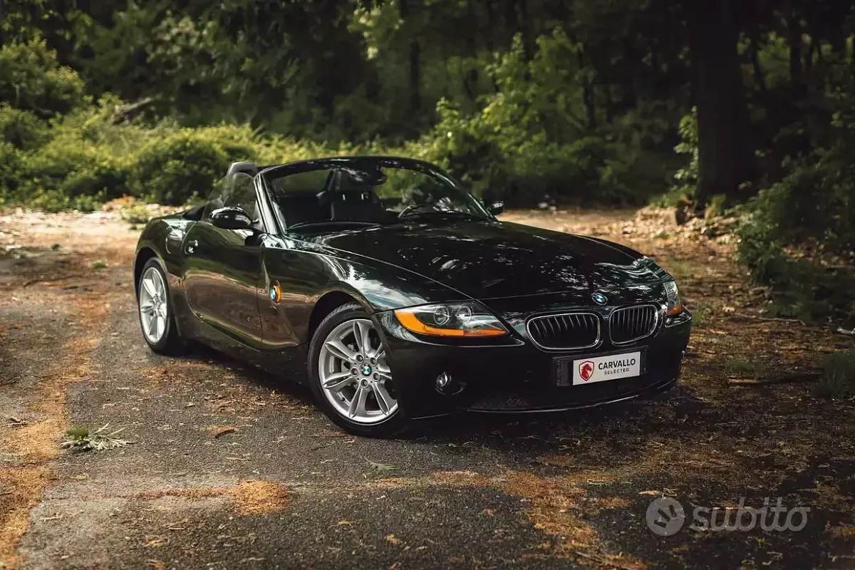 Usata BMW Z4 192 CV (141 kW) 2003 Nero Cabrio