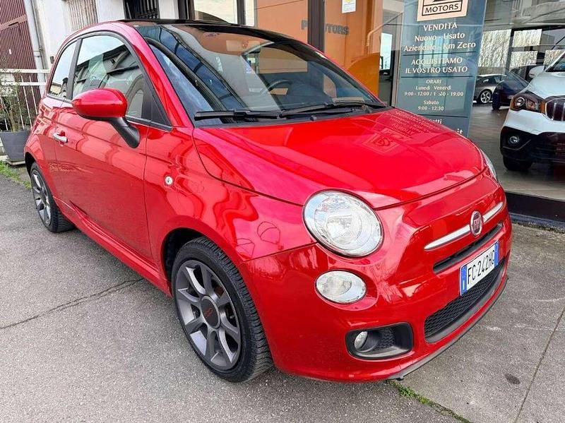 Usata Fiat 500 Sport 86 CV (63 kW) 2015 Rosso Berlina