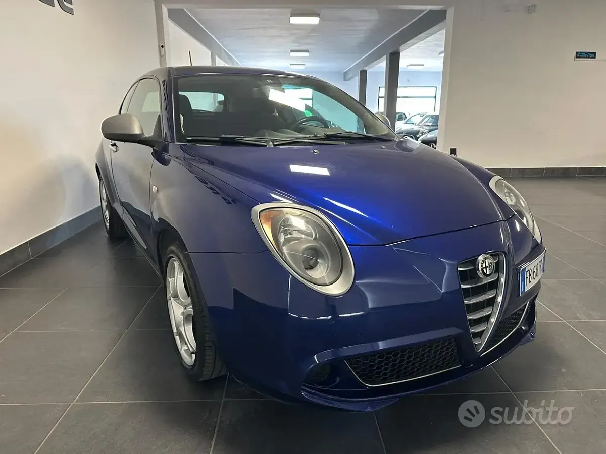 Usata Alfa Romeo MiTo Distinctive 77 CV (56 kW) 2015 Blu Utilitaria