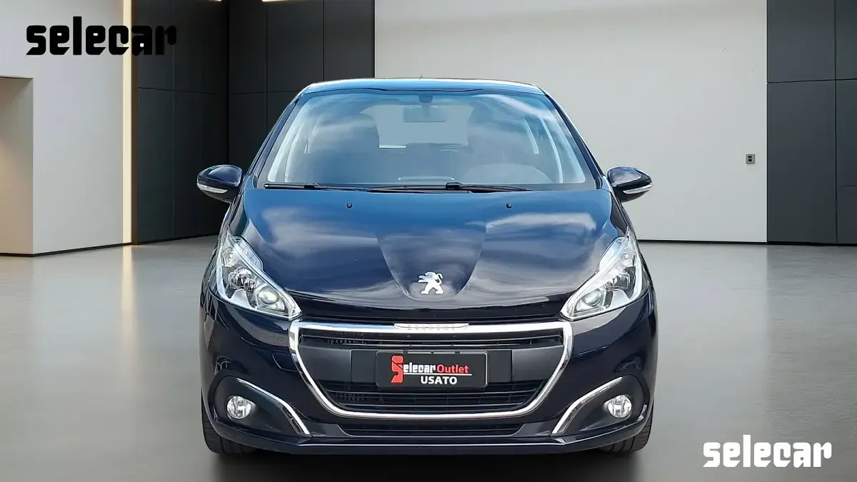 Usata Peugeot 208 Allure 100 CV (73 kW) 2019 Blu Utilitaria