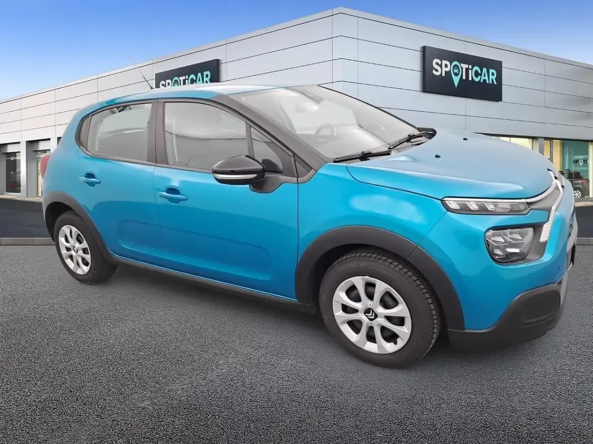 Usata Citroën C3 Feel 83 CV (61 kW) 2021 Blu Utilitaria