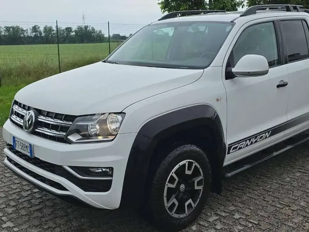 Usata VW Amarok Canyon 204 CV (150 kW) 2019 Bianco Pick-up