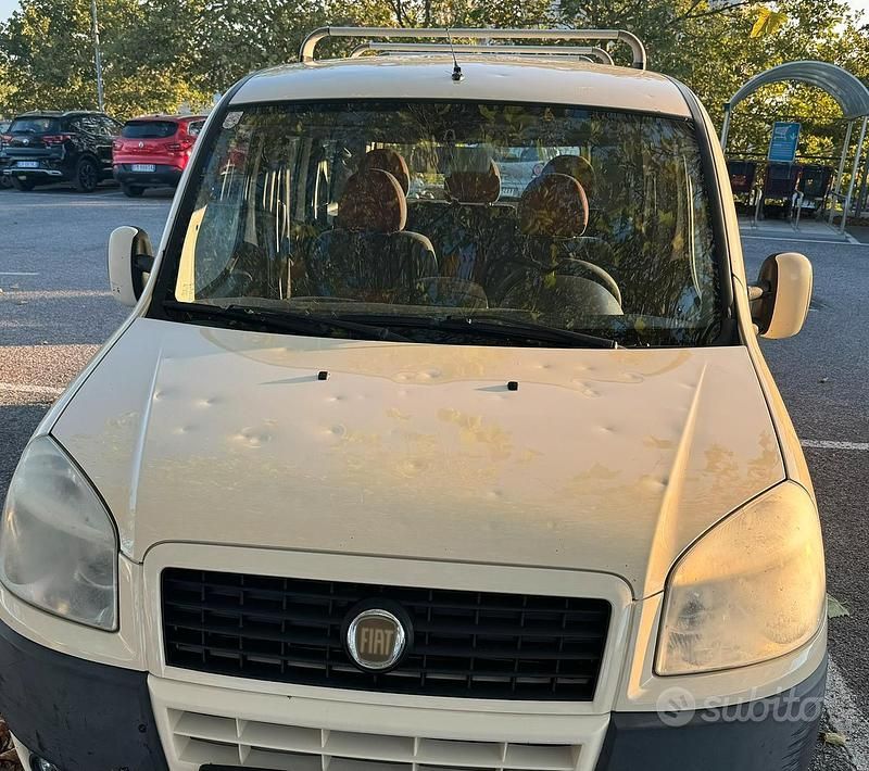 Usata Fiat Doblò 120 CV (88 kW) 2008 Bianco Monovolume