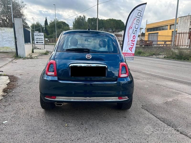 Usata Fiat 500 Lounge 69 CV (50 kW) 2019 Blu Berlina