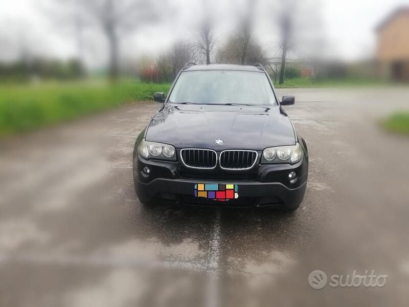 Usata BMW X3 177 CV (130 kW) 2008 Nero SUV