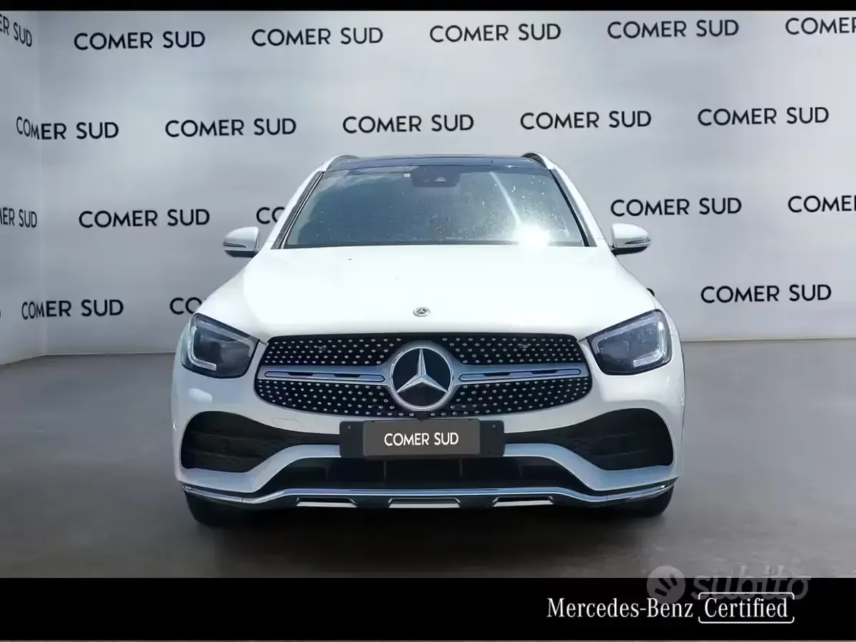 Usata Mercedes GLC220 Premium Plus 194 CV (142 kW) 2021 Bianco SUV