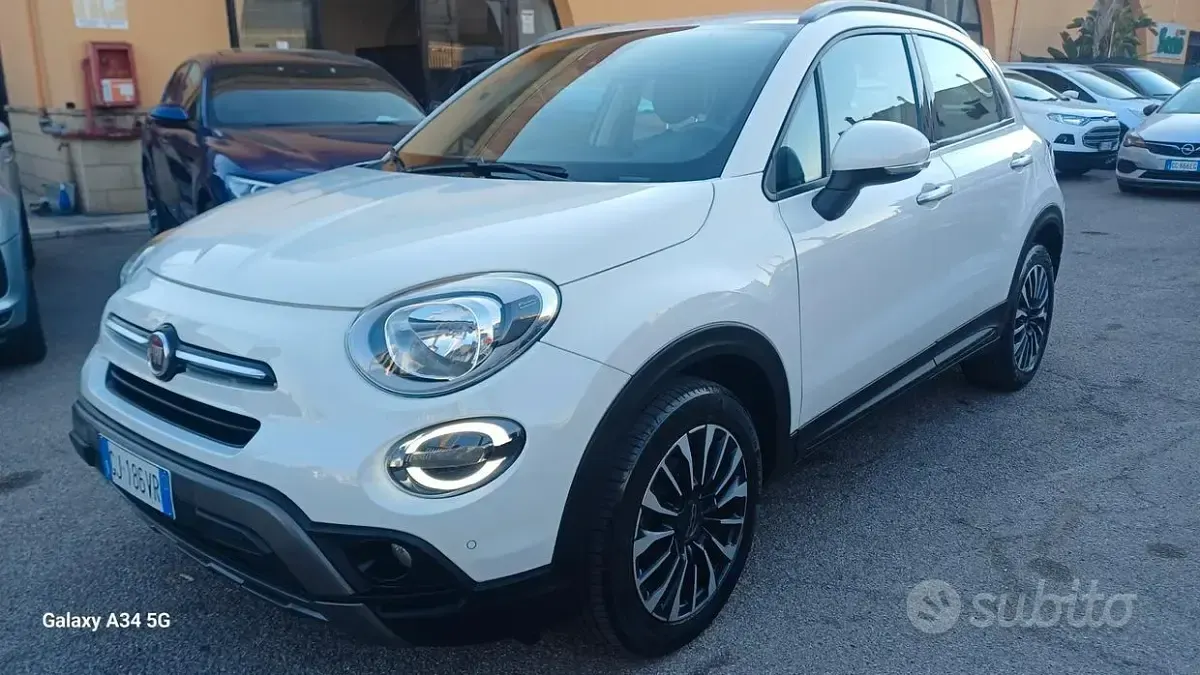 Usata Fiat 500X Cross 95 CV (69 kW) 2022 Bianco SUV