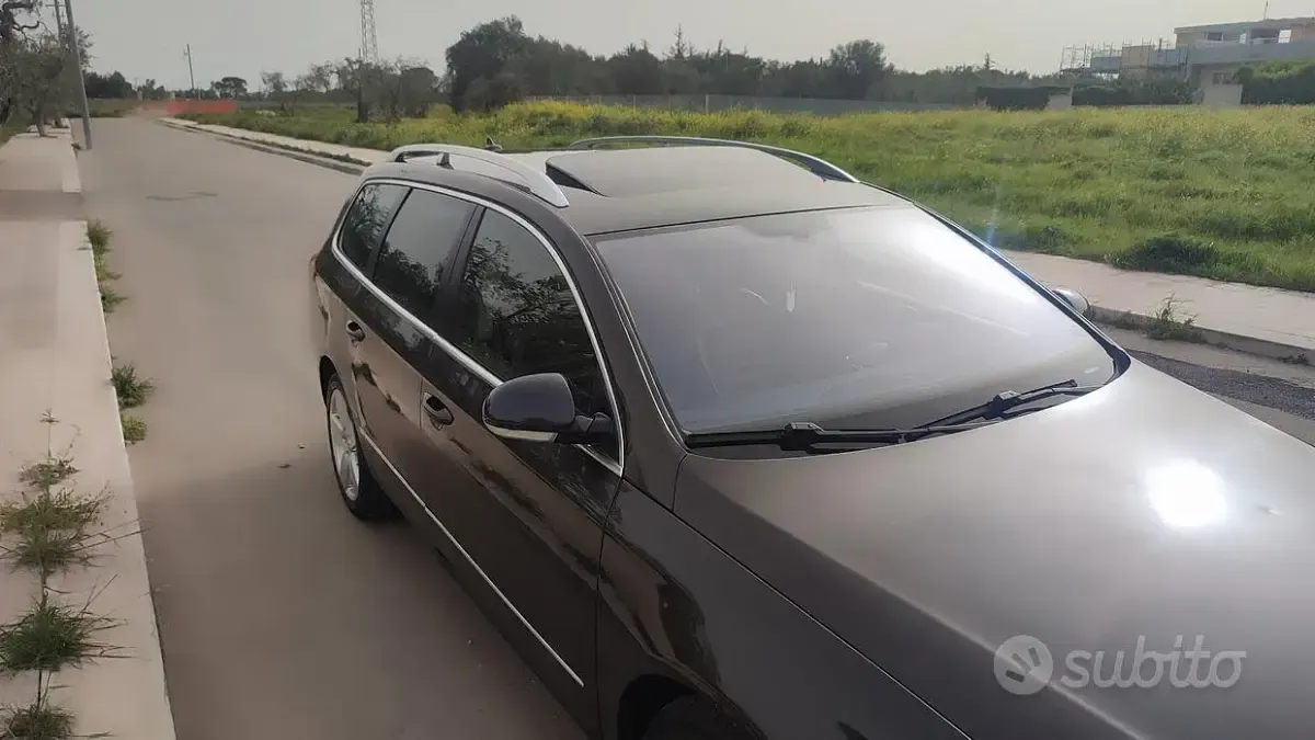 Usata VW Passat 140 CV (102 kW) 2007 Nero Station wagon