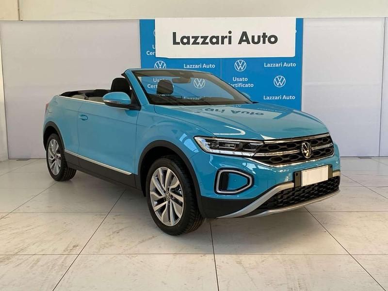 Nuova VW T-Roc Cabriolet Style 150 CV (110 kW) 2025 Blu/azzurro Cabrio