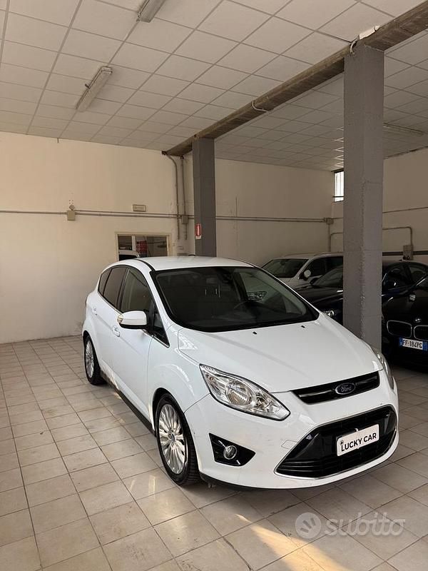 Usata Ford C-MAX Titanium 115 CV (84 kW) 2012 Bianco Monovolume