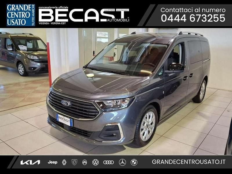 Usata Ford Grand Tourneo Connect Titanium 122 CV (89 kW) 2024 Grigio scuro Monovolume