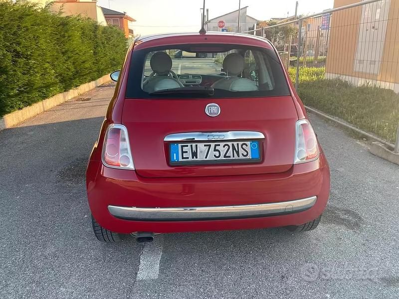 Usata Fiat 500 Lounge 69 CV (50 kW) 2014 Rosso Berlina