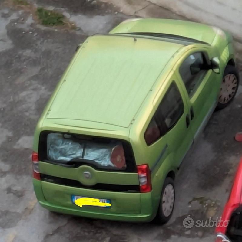 Usata Fiat Qubo 75 CV (55 kW) 2009 Verde Monovolume