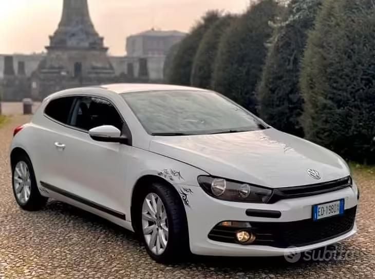 Usata VW Scirocco 2009 Bianco Coupé