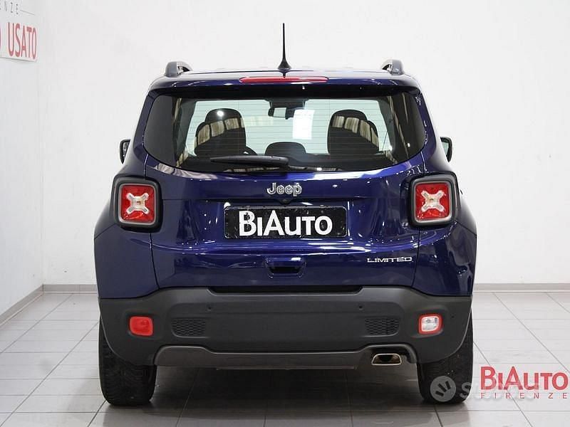 Usata Jeep Renegade Limited 150 CV (110 kW) 2019 Blu SUV
