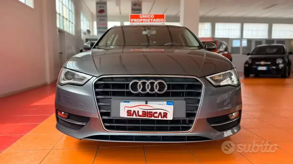 Usata Audi A3 125 CV (91 kW) 2015 Grigio Berlina
