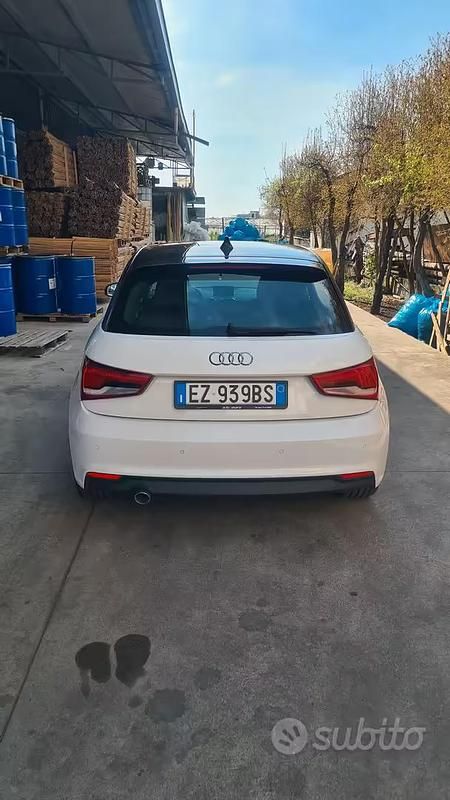 Usata Audi A1 90 CV (66 kW) 2015 Bianco Utilitaria