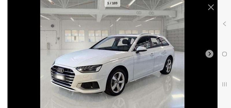 Usata Audi A4 Advanced 136 CV (100 kW) 2020 Bianco Station wagon