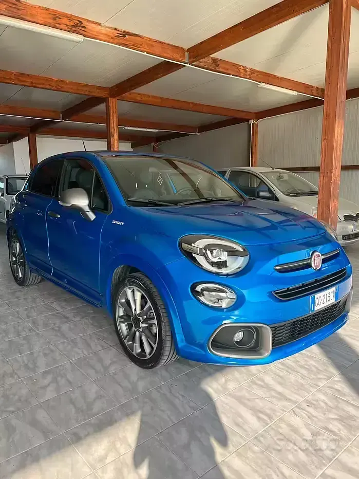 Usata Fiat 500X Sport 120 CV (88 kW) 2021 Blu SUV
