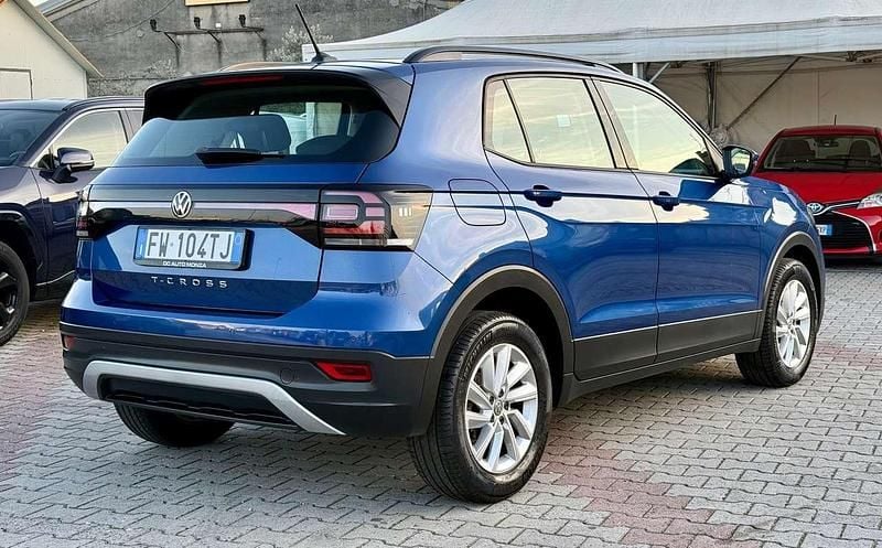 Usata VW T-Cross Style 116 CV (85 kW) 2019 Blu/azzurro SUV