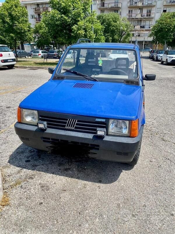 Blu Usata 1996 Fiat Panda 4x4 Due volumi | 3500 € (Super prezzo) - Immagine 1/4