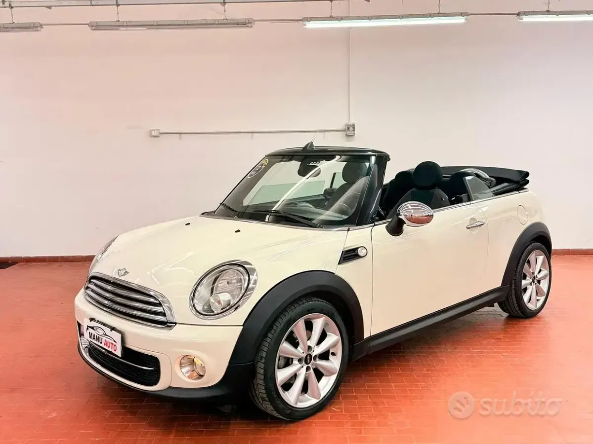 Usata Mini Cooper Cabriolet 111 CV (81 kW) 2012 Bianco Cabrio