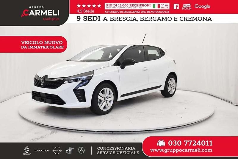 Bianco ghiaccio Nuova 2025 Renault Clio V Evolution Tre volumi | 17.500 € (Buon prezzo) - Immagine 1/4