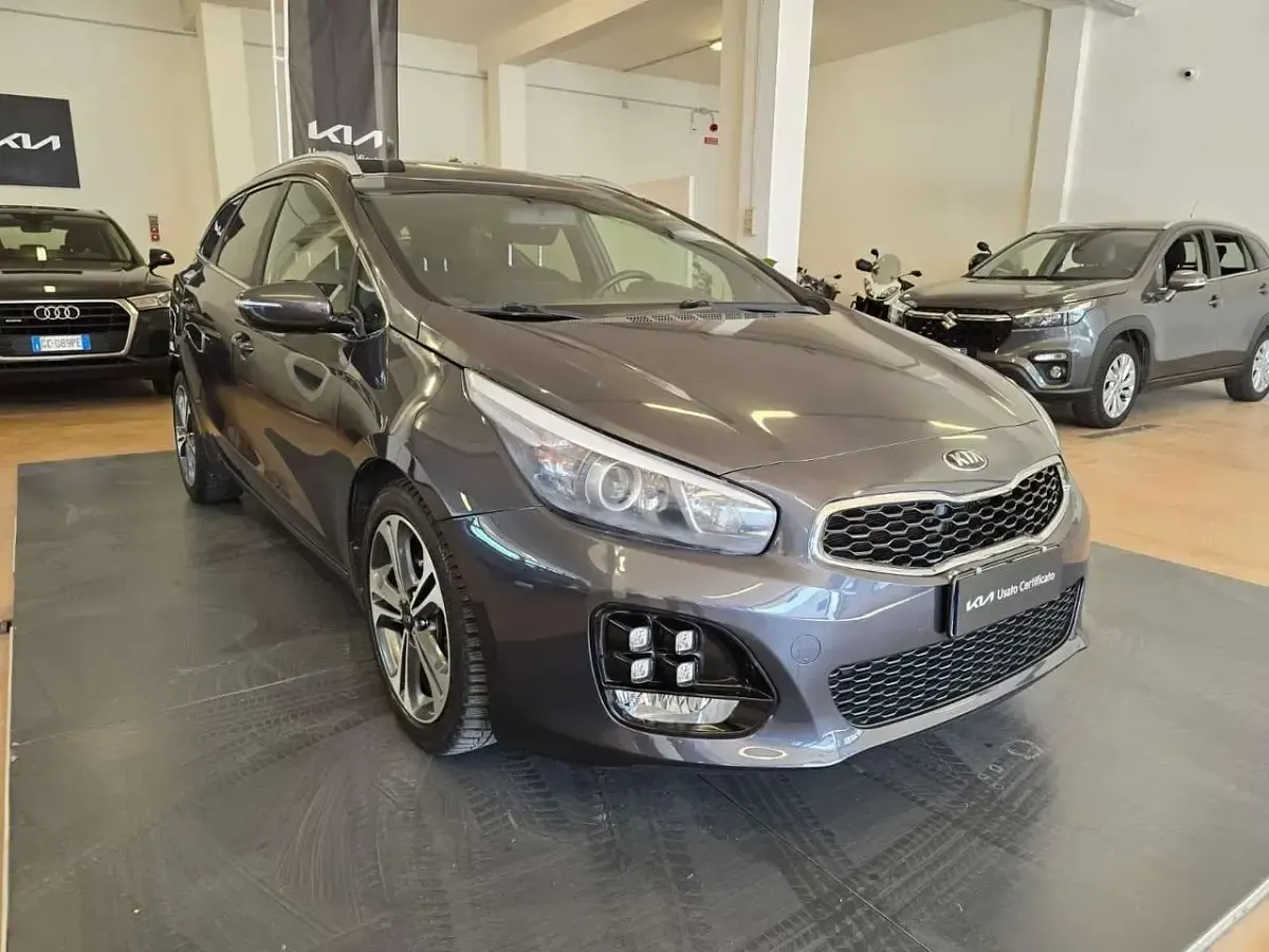 Usata Kia Ceed Sportswagon GT-Line 110 CV (80 kW) 2016 Nero Station wagon