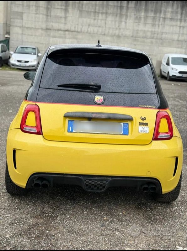 Usata Abarth 500 2017 Giallo Utilitaria
